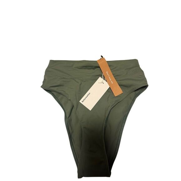 Reformation size XS Kona bikini bottoms high rise cheeky cut - NWT - Picture 3 of 9